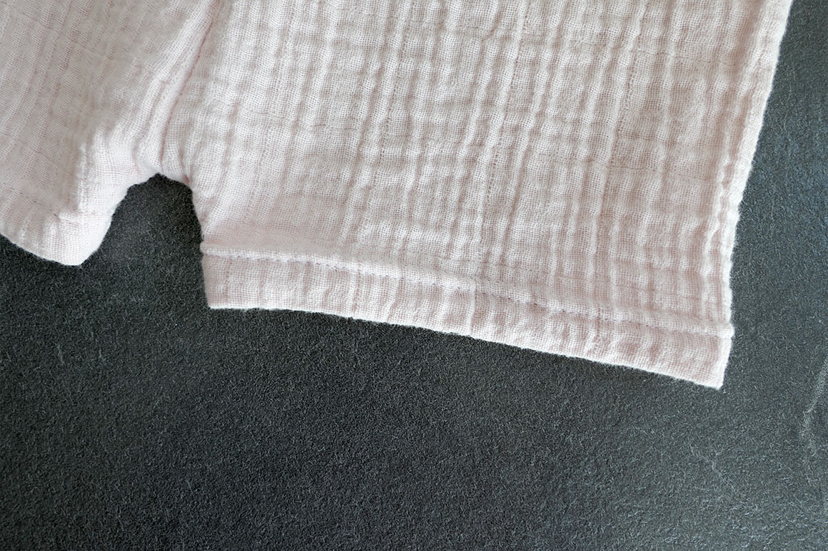 DIY: baby short met ruffle randje