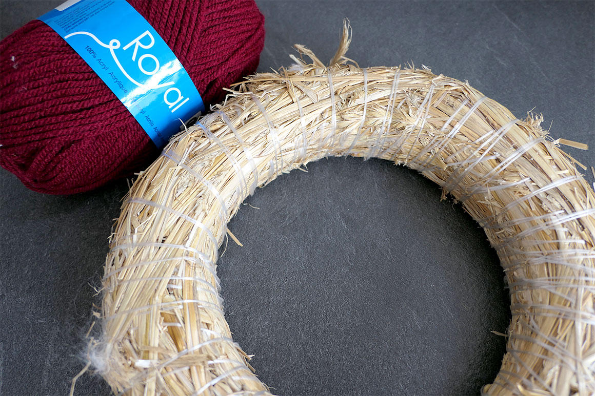 DIY: Kerstkrans van pompons