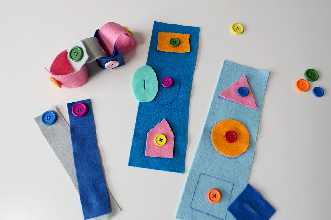 DIY: leerzame kinderspelletjes van vilt