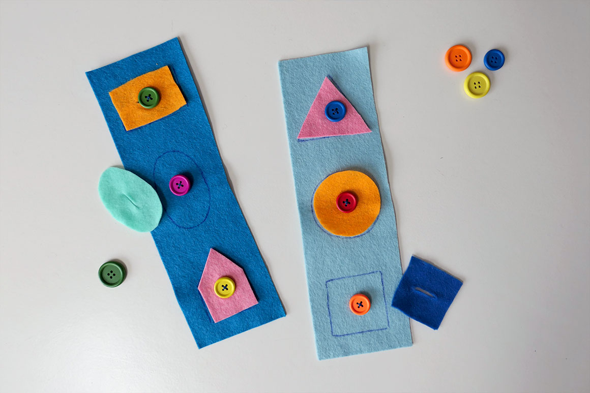 DIY: leerzame kinderspelletjes van vilt