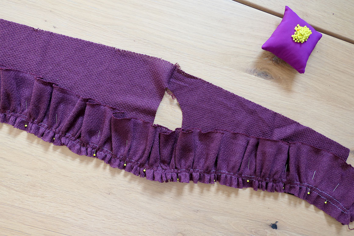 DIY: Meisjes trui met ruffles