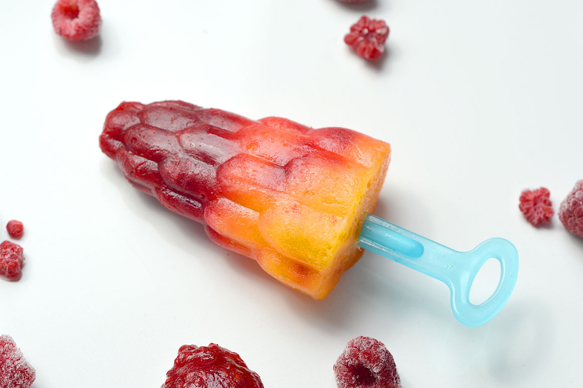 Fruitige ijsjes zonder suiker