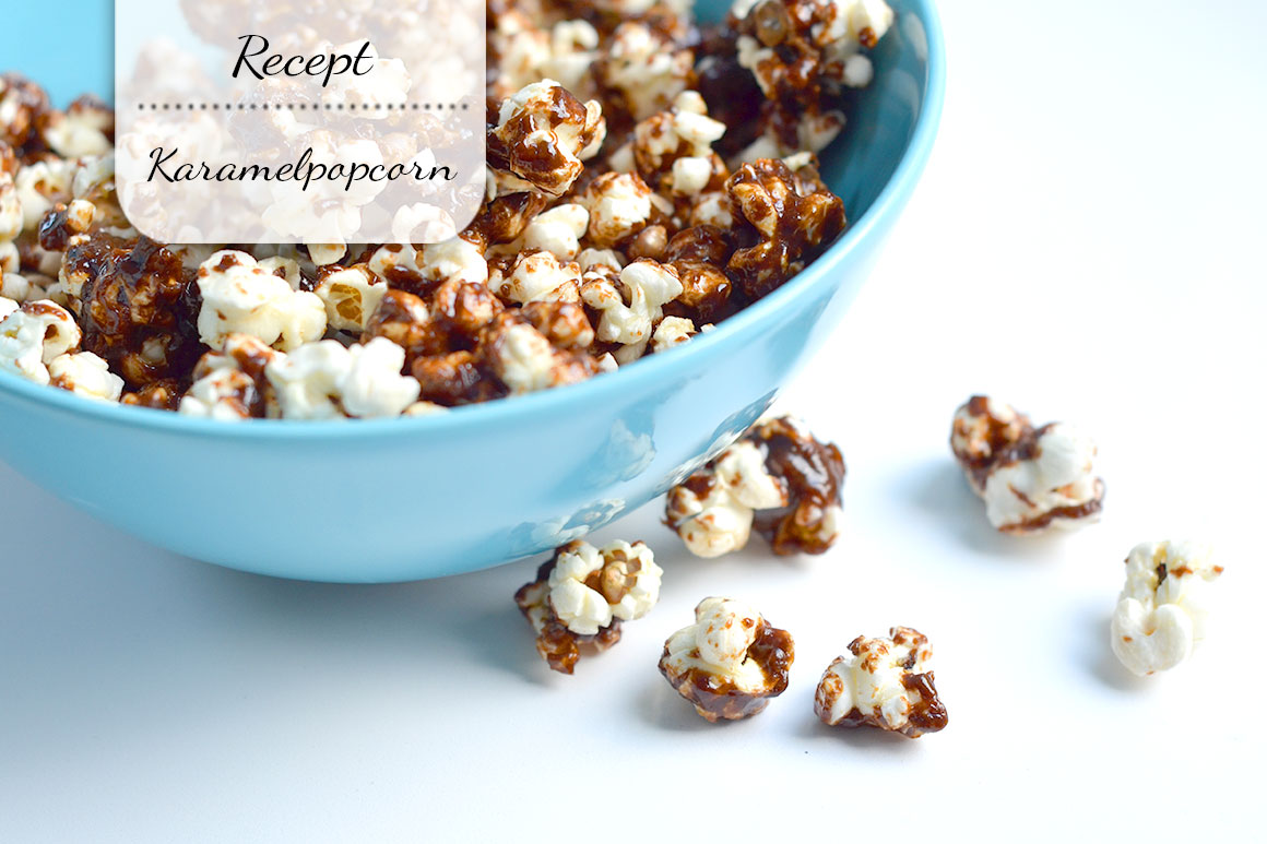 Gevaarlijk lekkere karamelpopcorn