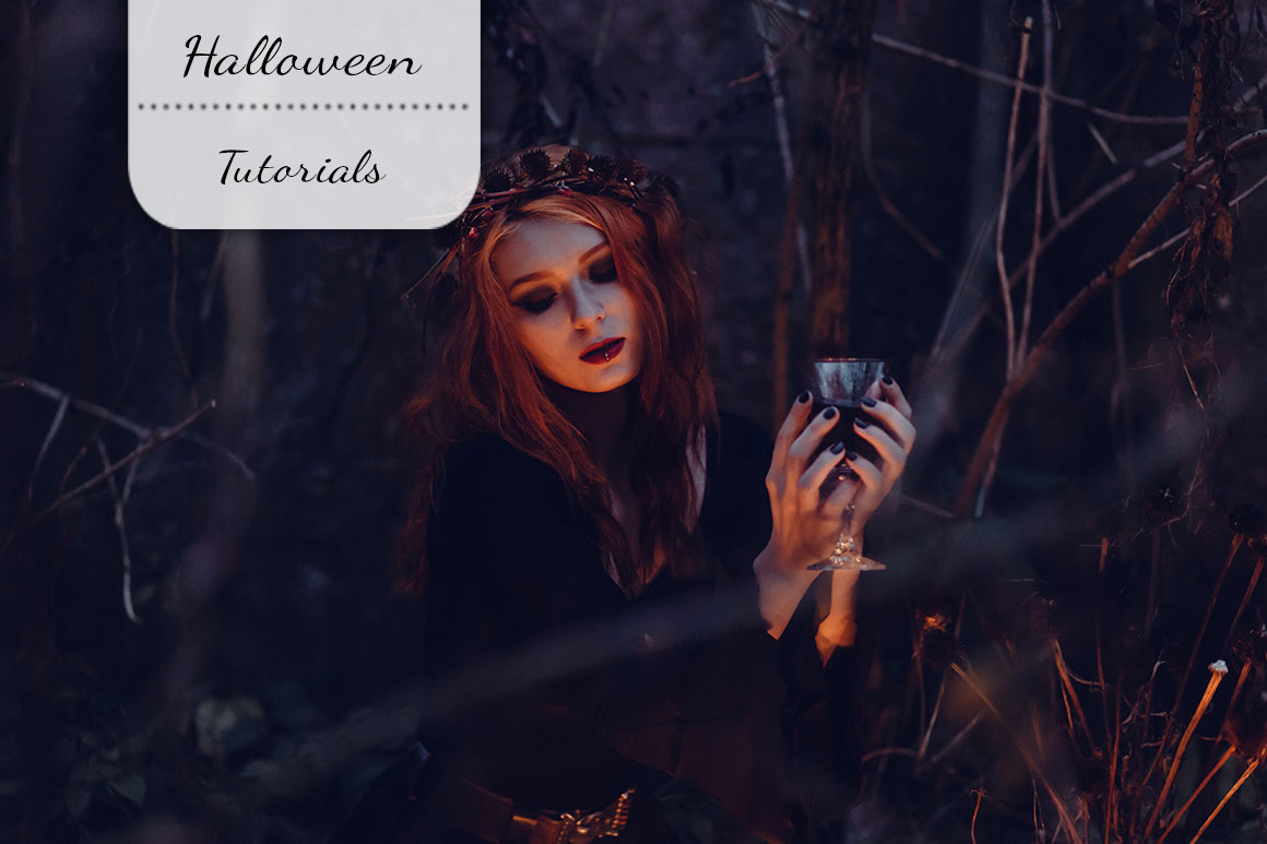 Halloween make-up tutorials