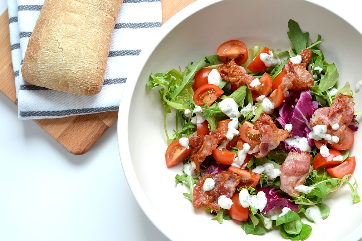 Lekker bijgerecht: BLT salade