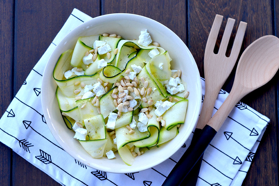 Lekker bijgerecht: Courgette salade