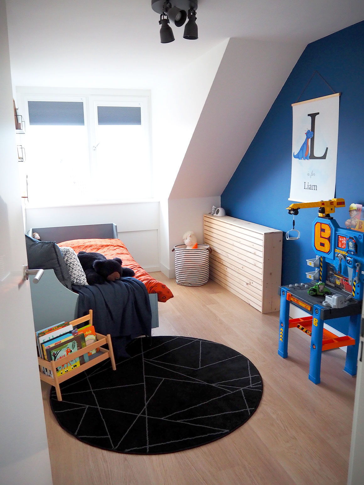 Liams nieuwe kinderkamer