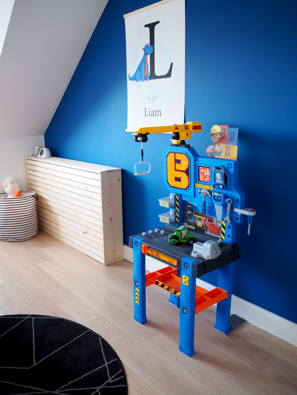 Liams nieuwe kinderkamer