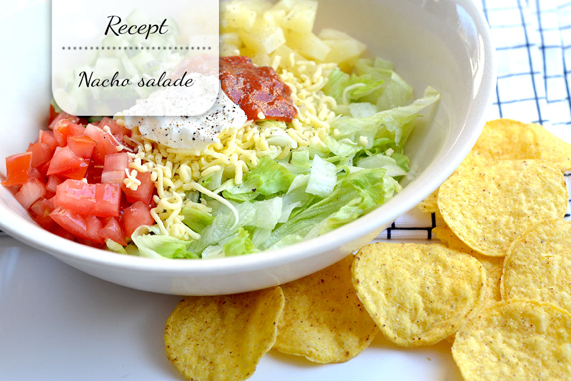 Makkelijke nacho salade