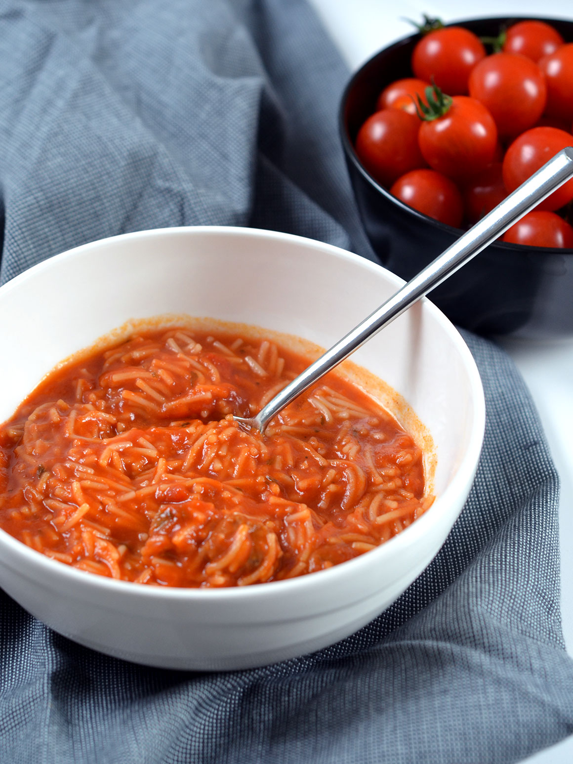 Makkelijke tomatensoep met balletjes