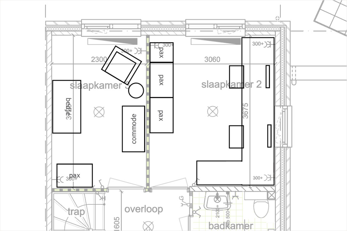 Ons nieuwe huis #28: Plan voor de werkkamer