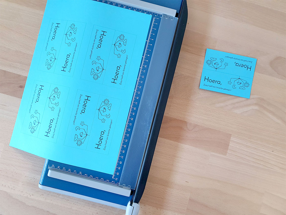 Onze geboortetraktaties voor school en crèche