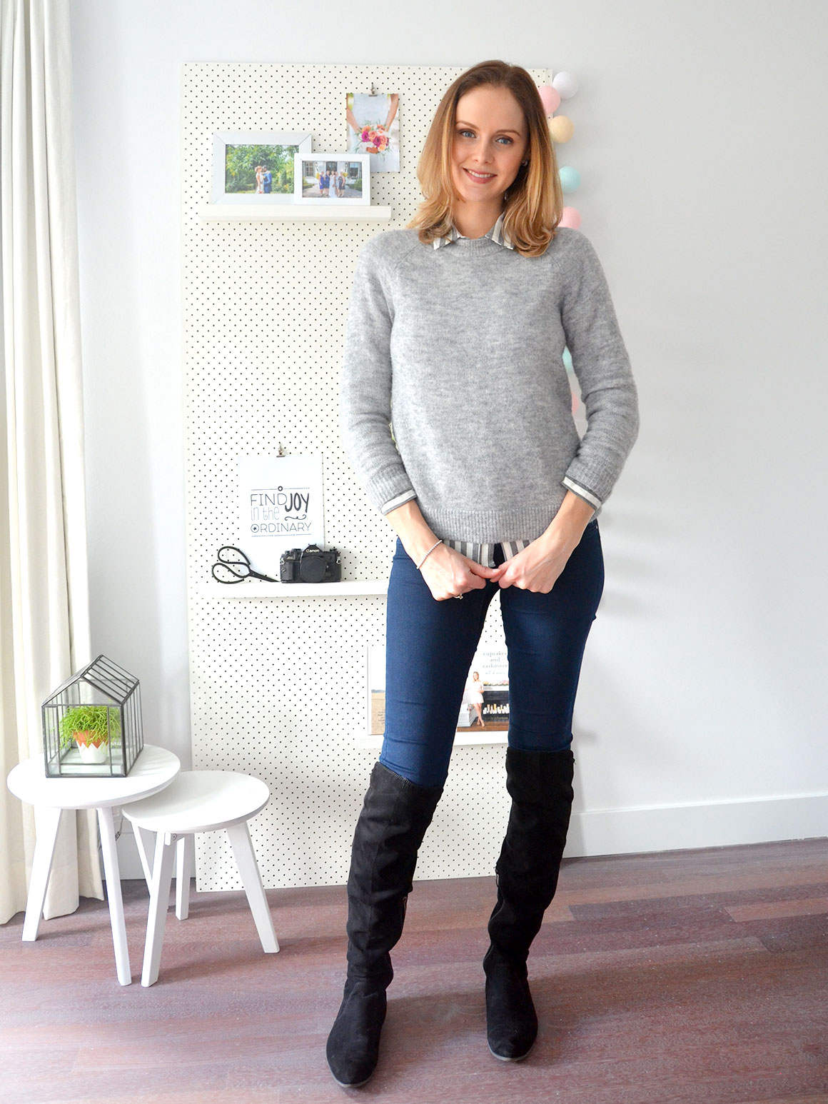Outfit: Blouse & trui