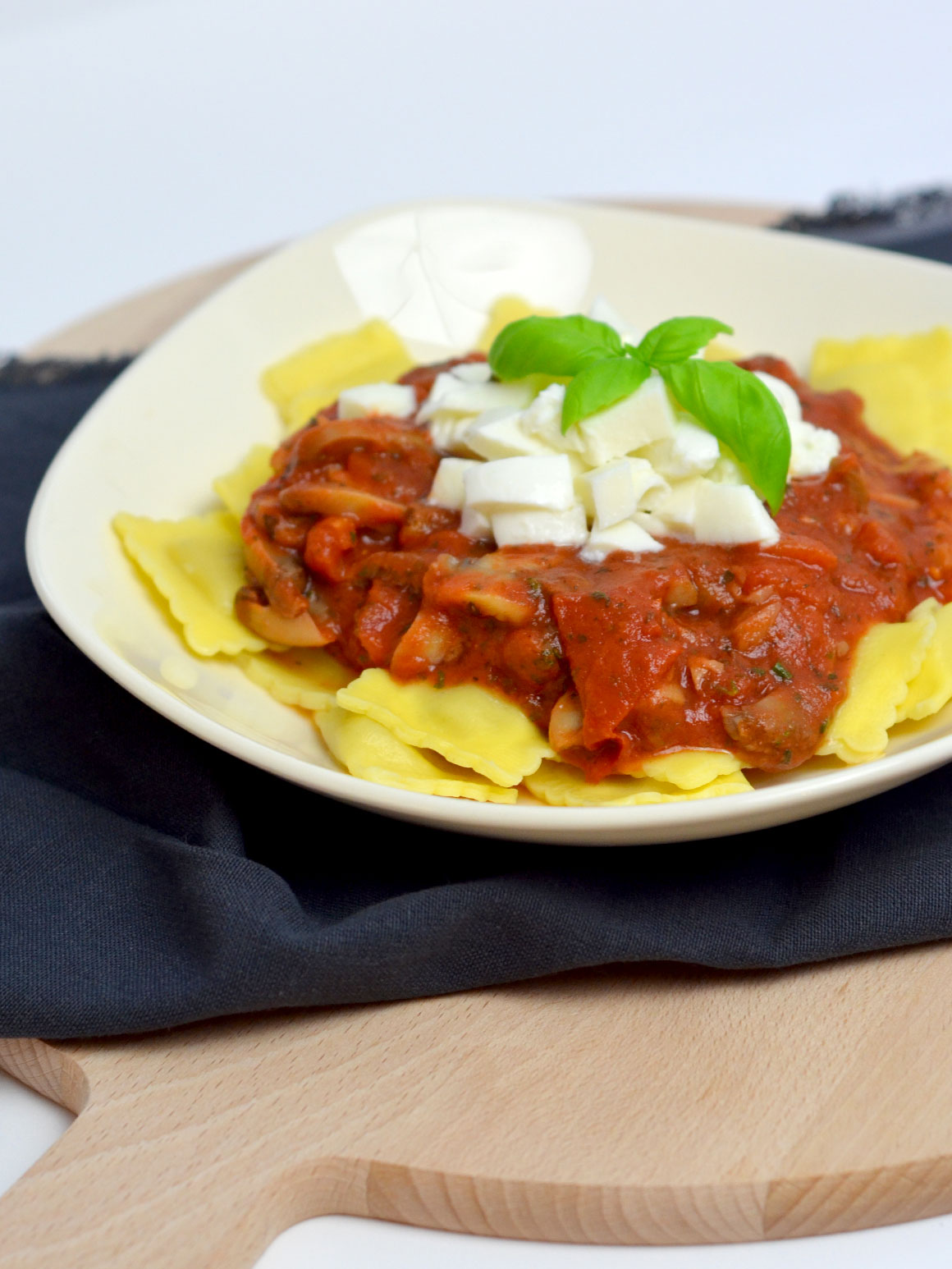 Snelle vegetarische pasta met maar vier ingrediënten